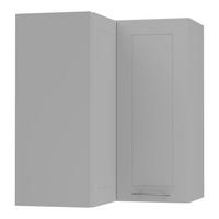 ECKHÄNGESCHRANK Kvantum W12/60 Dust Grey Matt / Grau Matt 60 / 60 / 72cm - Grau, Holz/Holzwerkstoff (60/72/60cm) - Feldmann-Wohnen
