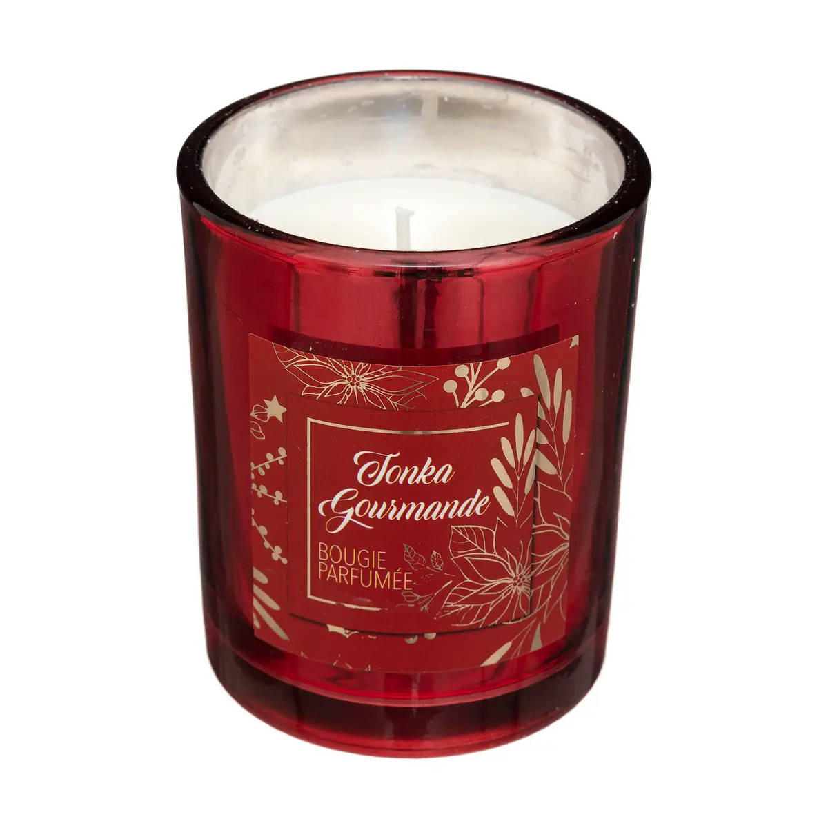 DUFTKERZE Glas 210 g Ø 8 cm - Rot, Glas (10.2/12.5/10.2cm) - Atmosphera Createur d´interieur