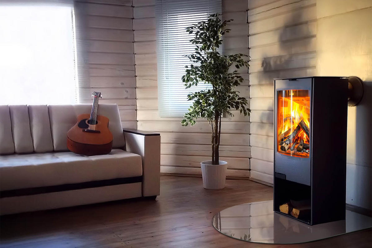 GLASPLATTE für Kamin 100x100 cm Rosa - Pink, Glas (100/100/0.4cm) - ArtPrintCave