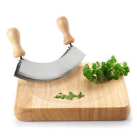 WIEGEMESSERBRETT, Gummibaumholz - Braun, Holz (24/26cm) - Continenta