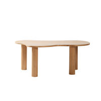 COUCHTISCH Rund Braun 103 x 60 x 40.5 cm - Braun, Holz (60/103/40.5cm) - Nordlys