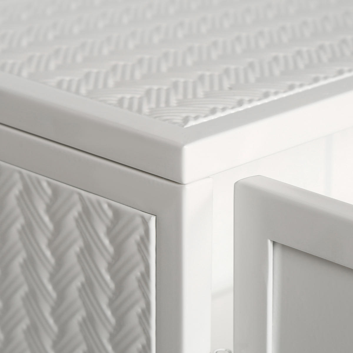 KÜCHENOBERSCHRANK 70/23/60 cm mit Glasfront und 2 Türen in Weiß - Weiß, Glas (70/60/23cm) - BEAOK