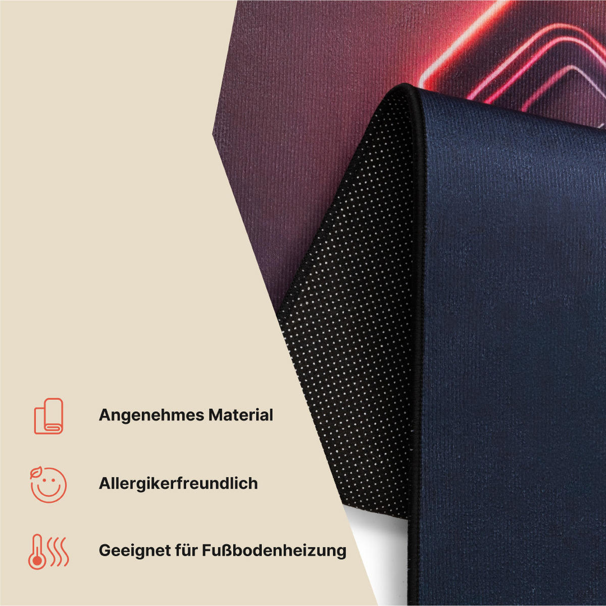 TEPPICH JOY Schwarz 160/230 cm - Schwarz, Textil (160/230cm) - Tapiso
