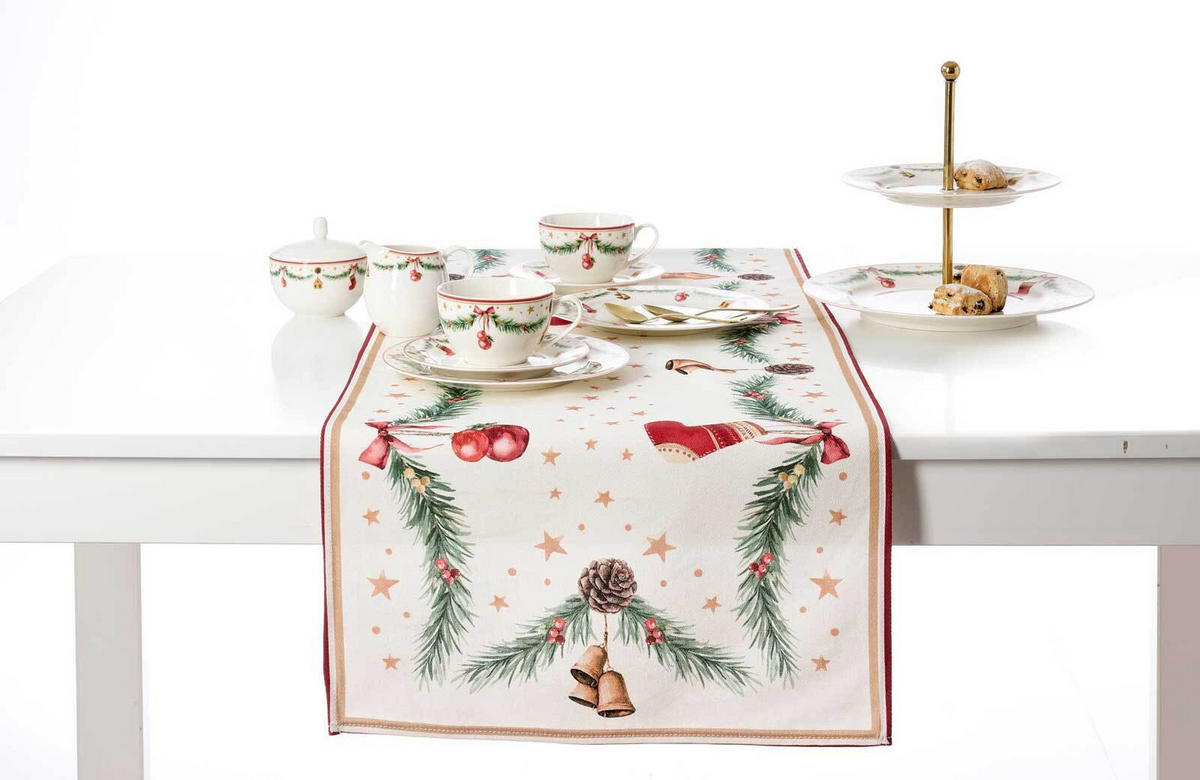 KAFFEESERVICE Holly bunt 14er Set - Multicolor, Keramik (20.3/23.3/21.6cm) - Ritzenhoff Breker