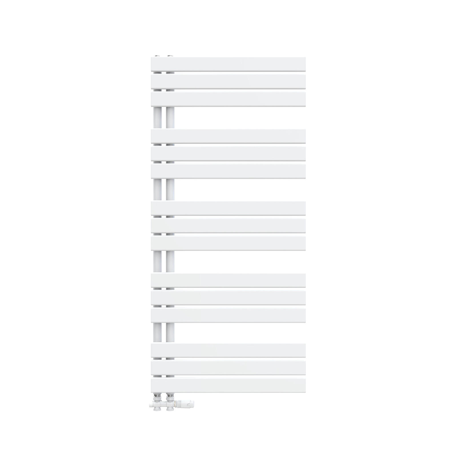 HEIZKÖRPER wasserführend Weiß 132/60/5,9 cm - Weiß, Metall (60/132/5.9cm) - EMKE