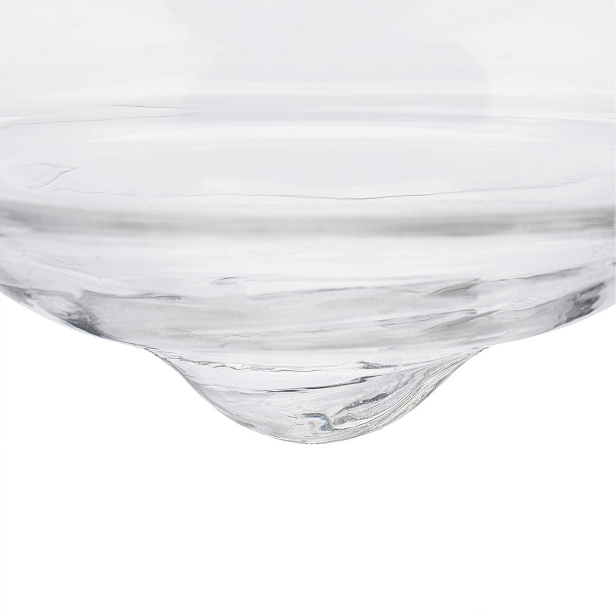 12XSCHWIMMWINDLICHT - Transparent, Glas (8/4.5/8cm) - Relaxdays