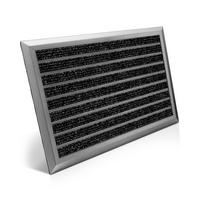 ALU-FUSSMATTE AluGant DL - Blaugrau, Metall (80/50cm) - BoMoe
