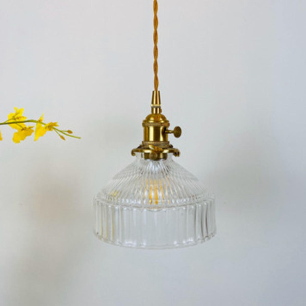 LED-HÄNGELEUCHTE Transparent 4W 18/18/20-150 cm - Transparent, Glas (18/18/20cm) - Authentics
