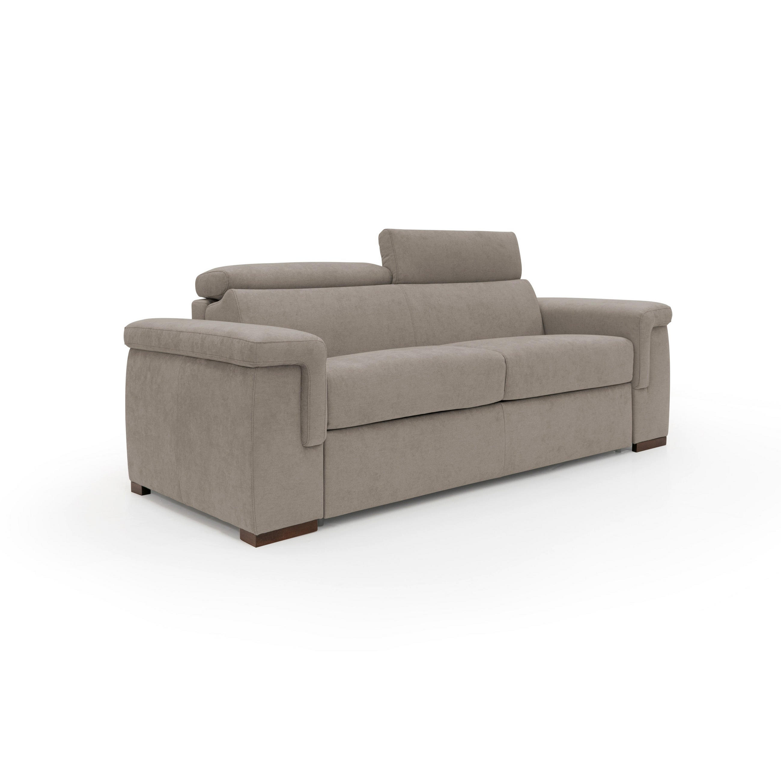 SCHLAFSOFA Giunone - Beige, Textil (200/100/95cm) - Divani.store