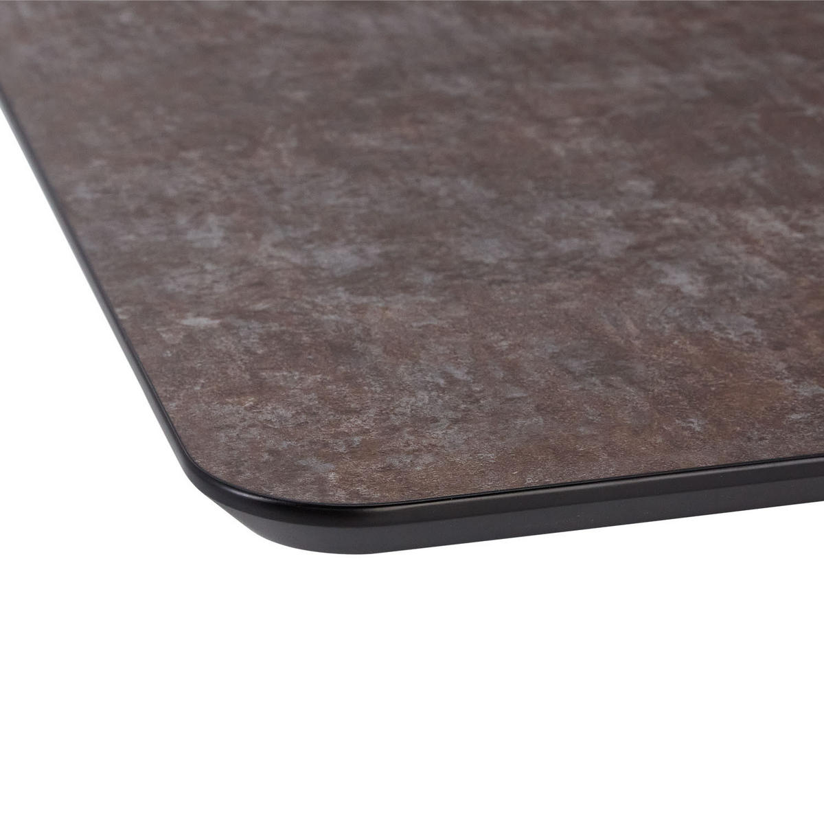 ESSTISCH rechteckig 200/100/76 cm Braun - Schwarz/Braun, Metall (200/100/76cm) - Homestyle4u