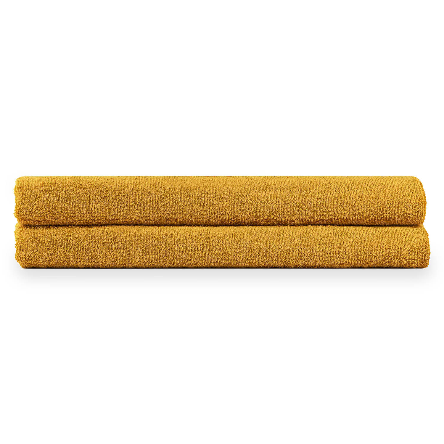 SAUNATUCH 2er-Set, 2x Saunatuch 80/200 cm, Gelb - Gelb, Textil (80/200cm) - Blumtal