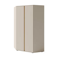 ECKSCHRANK Lico mit 2 Türen, Beige Sand - Beige, Holzwerkstoff (95/195/95cm) - Beautysofa