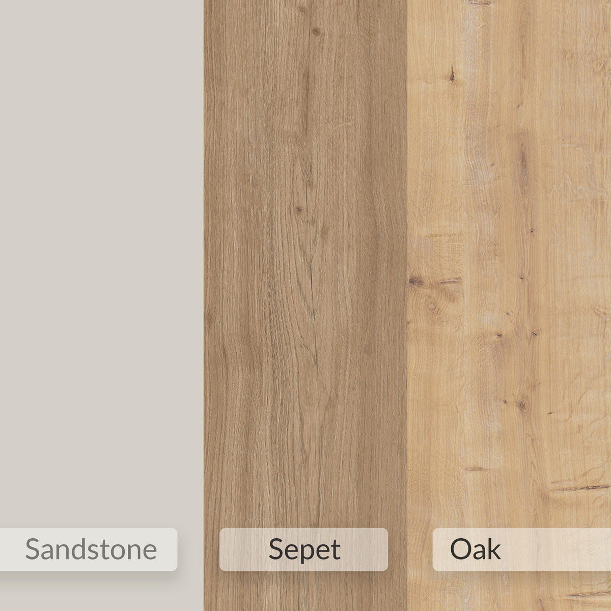 TV-LOWBOARD Cailin Sandstein, Eiche natur, Eiche 180/41,8/55 cm - Sandfarben/Schwarz, Holzwerkstoff/Metall (180/55/41.8cm) - Decortie