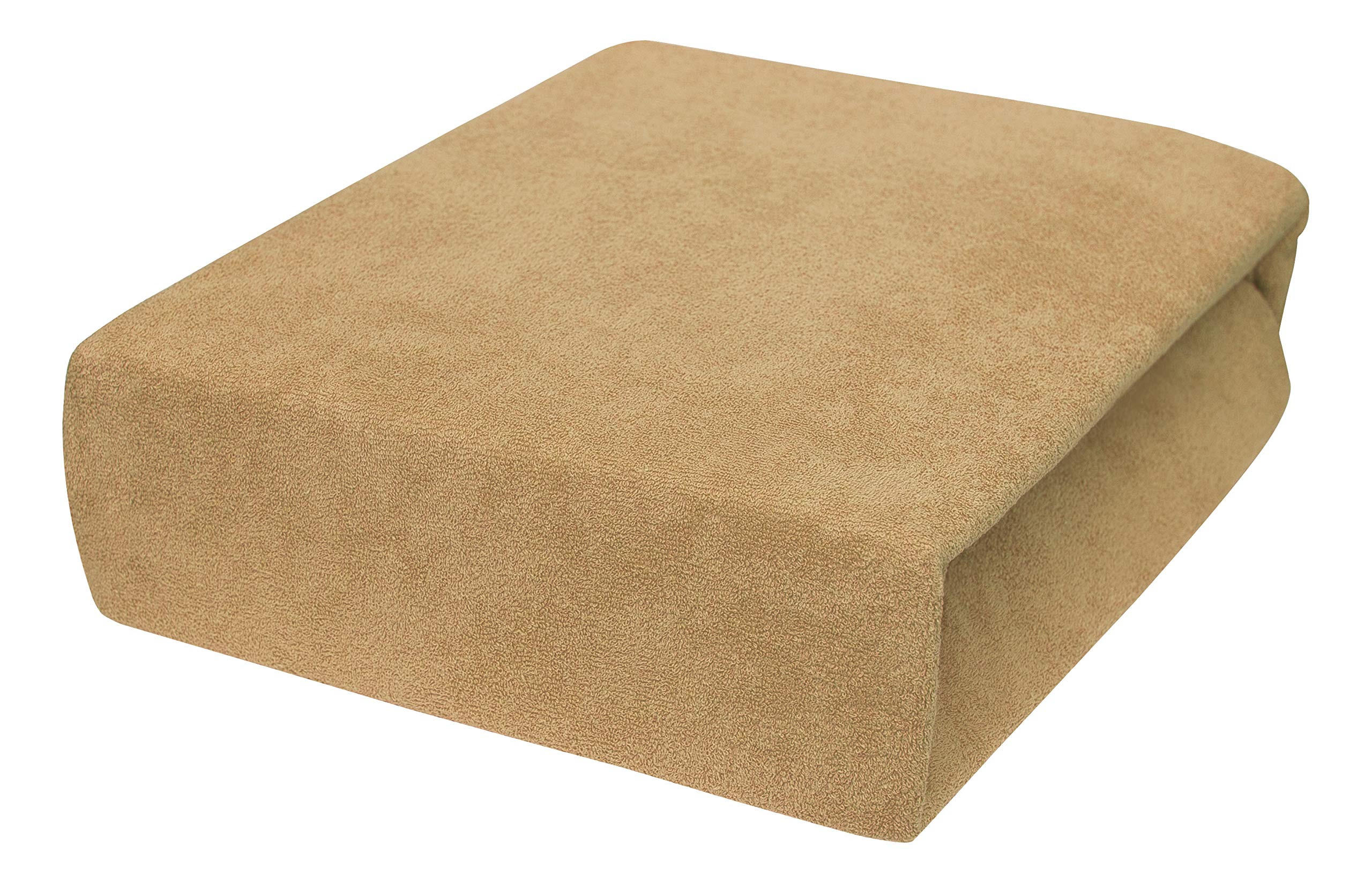 Best For Home Spannbettlaken Beige 70x140 cm