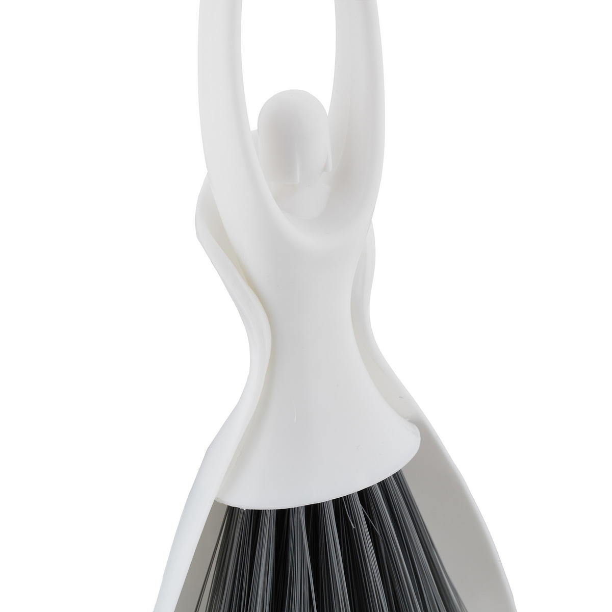 4XTISCHKEHRSET - Weiß, Kunststoff (13/4/25cm) - Relaxdays