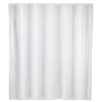 DUSCHVORHANG Uni weiß 120/200 cm - Weiß, Textil (120/0.1cm) - Wenko