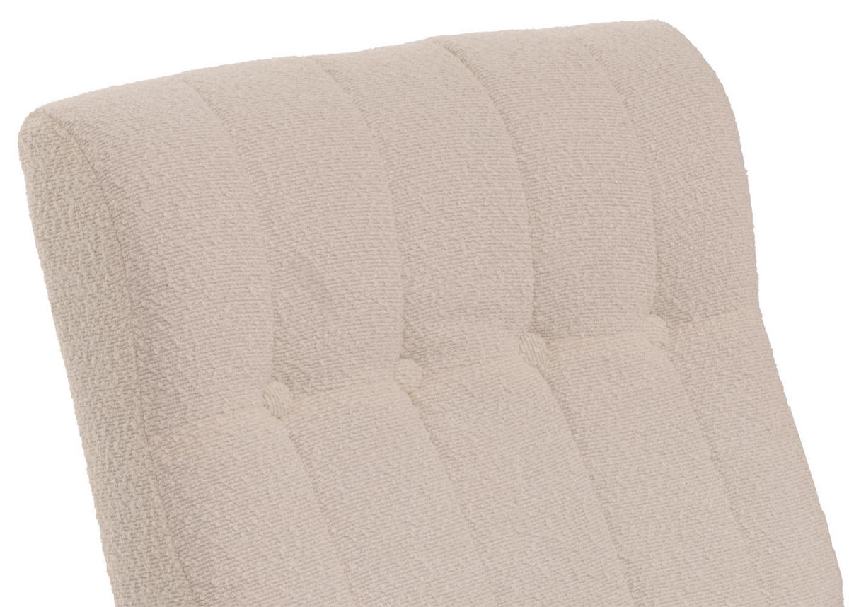 SCHAUKELSTUHL Beige - Beige, Textil (64/97/85cm) - MCW