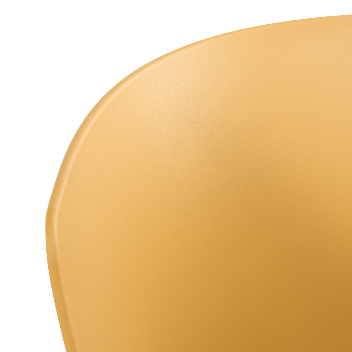 BÜROSTUHL Gelb Gleeful - Gelb/Schwarz, Textil (64/77/64cm) - Beliani