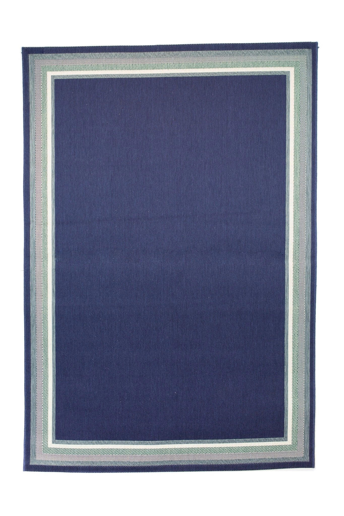 TEPPICH In- Outdoor, fleckenresistent blau - Blau, Textil (160/230cm) - AFK Living
