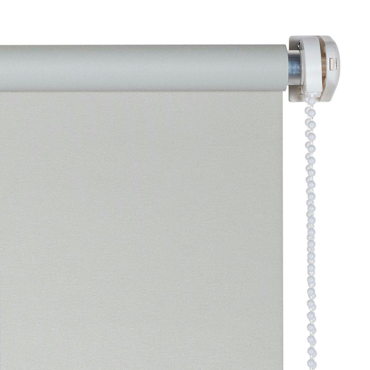 VERDUNKELUNGSROLLO, Hellgrau, 45 x 180 cm - Grau, Kunststoff (45/180cm) - STORESDECO