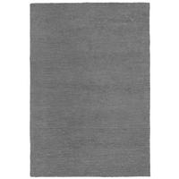WOLLTEPPICH Boucle, Unifarben, Strapazierfähig, natürlich & pflegeleicht Grau Rechteckig 160x230 - Grau, Textil (160/230cm) - KADIMA DESIGN