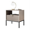 NACHTTISCH CORTADO S54 KASCHMIR - Beige, Holzwerkstoff (54/56/39cm) - Lookway