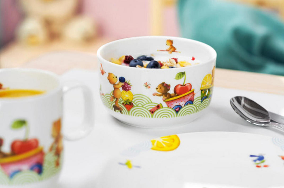 KINDERGESCHIRR Hungry as a Bear bunt - Multicolor, Keramik (1/1/1cm) - Villeroy & Boch