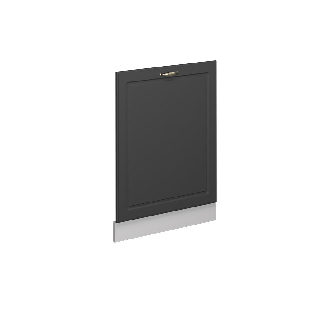 DISKMASKINENS FRONTPANEL Fame-Line Antracit guld 60 cm utan bänkskiva Antracit, Vit 81.8/60/1.6 cm