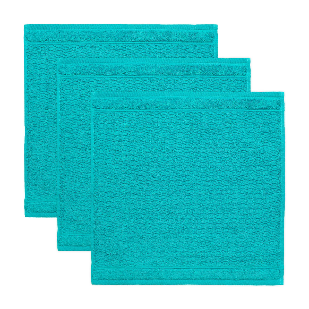 SEIFTUCH PEARL 3ER PACK - Blau, Textil (30/30cm) - Möve for Frottana