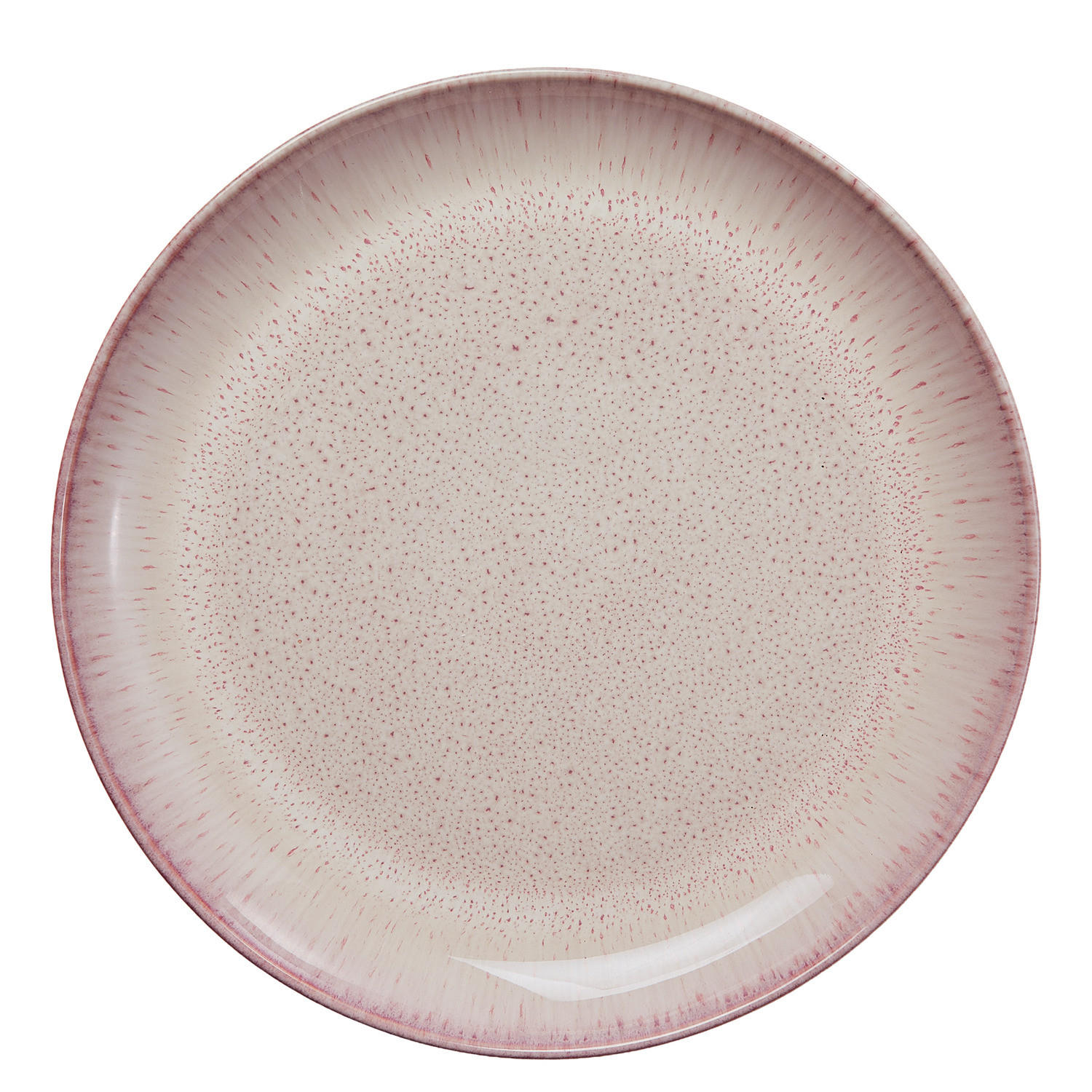 TELLER Tavira 22 cm - Rosa, Keramik (22/22/2.5cm) - Butlers