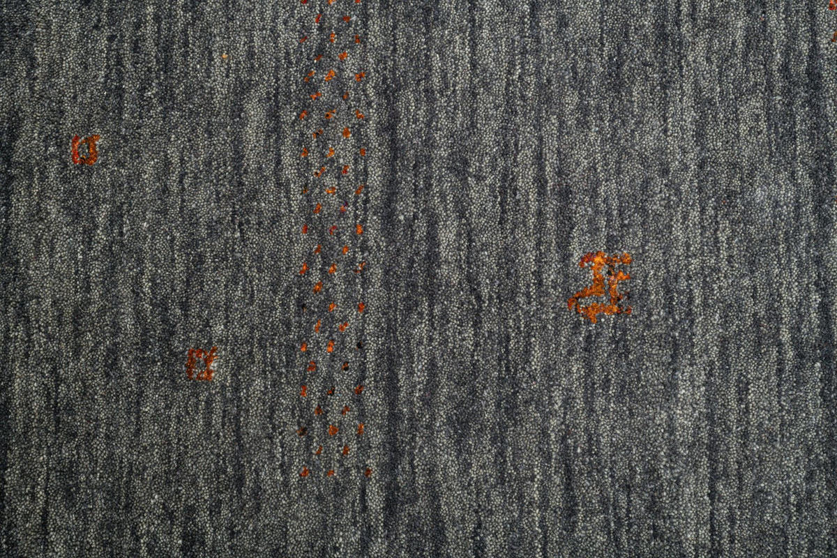 HANDWEBTEPPICH Nashville 200x300 cm - Anthrazit, Textil (200/300cm) - THEKO