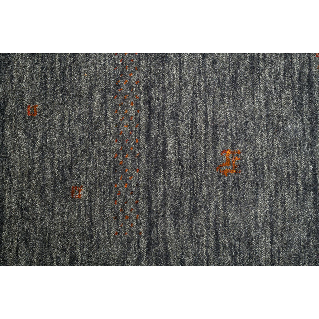 Thumbnail - Theko Handwebteppich, Anthrazit, Textil, Abstrakt, Rechteckig, 170x240 cm, für Fußbodenheizung geeignet, Teppiche & Böde...