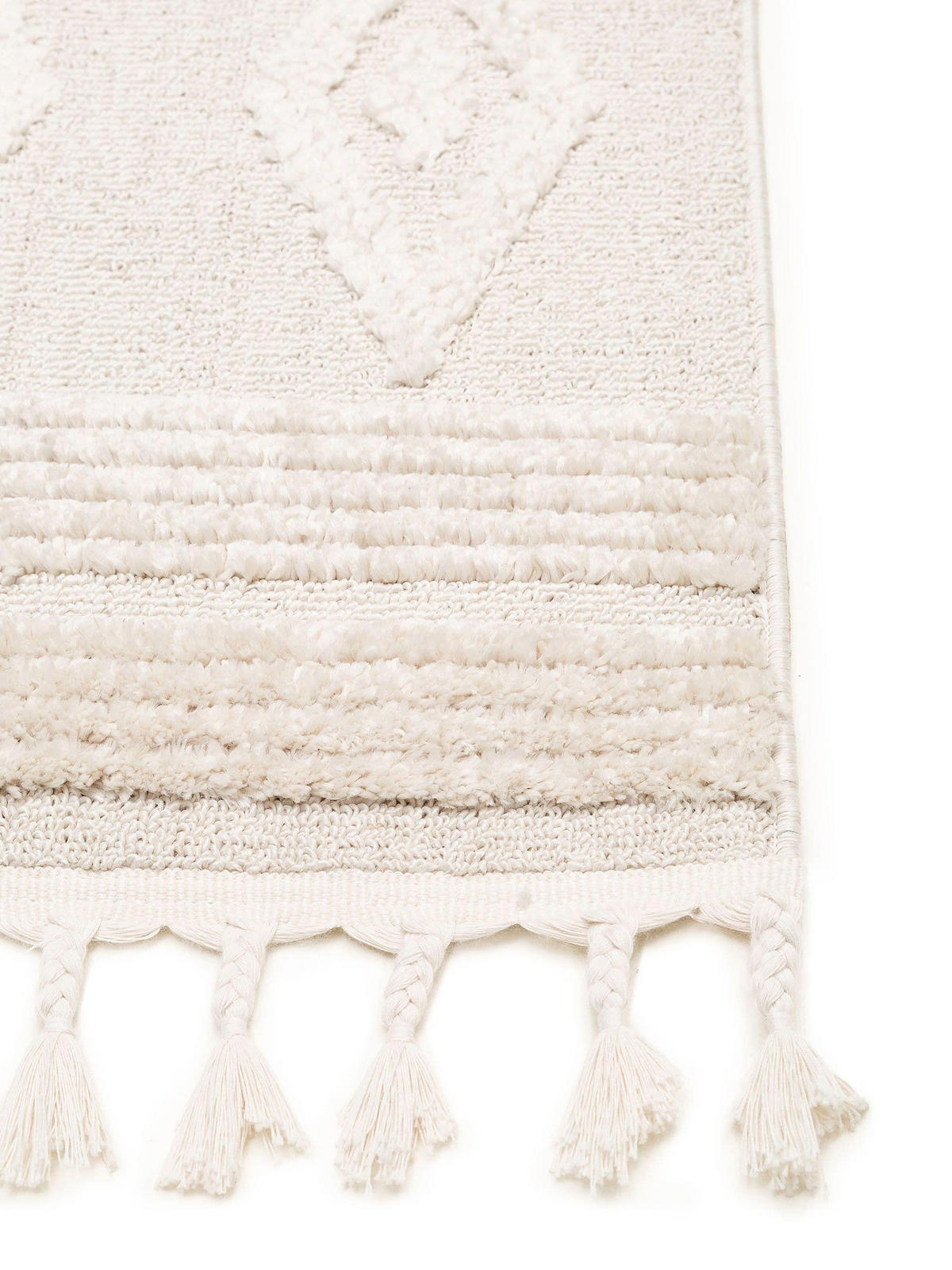 TEPPICH Oyo Cream/Beige 200x290 cm - Creme, Textil (200/290cm) - benuta Pop