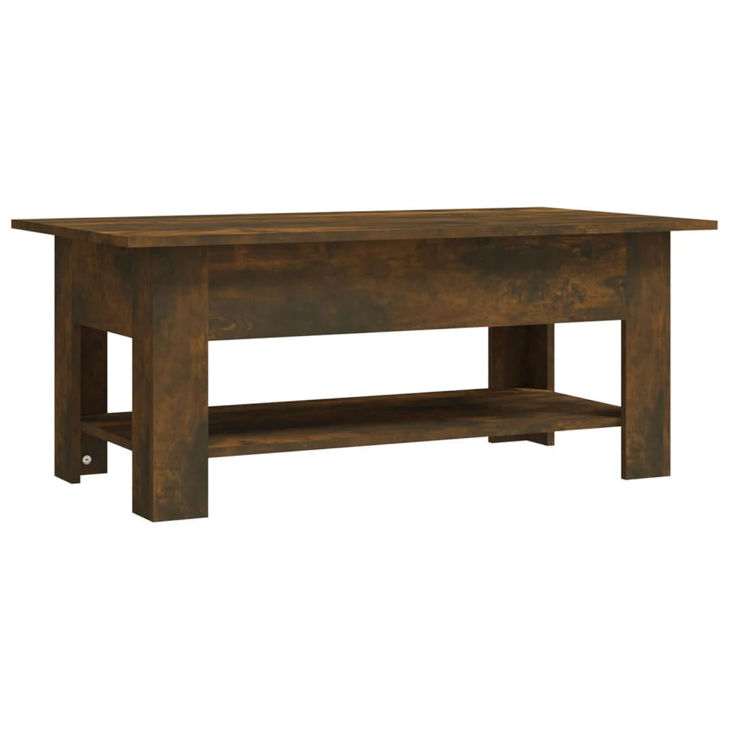 COUCHTISCH Räuchereiche 102x55x42 cm Holzwerkstoff - Braun, Holzwerkstoff (102/55/42cm) - furnicato