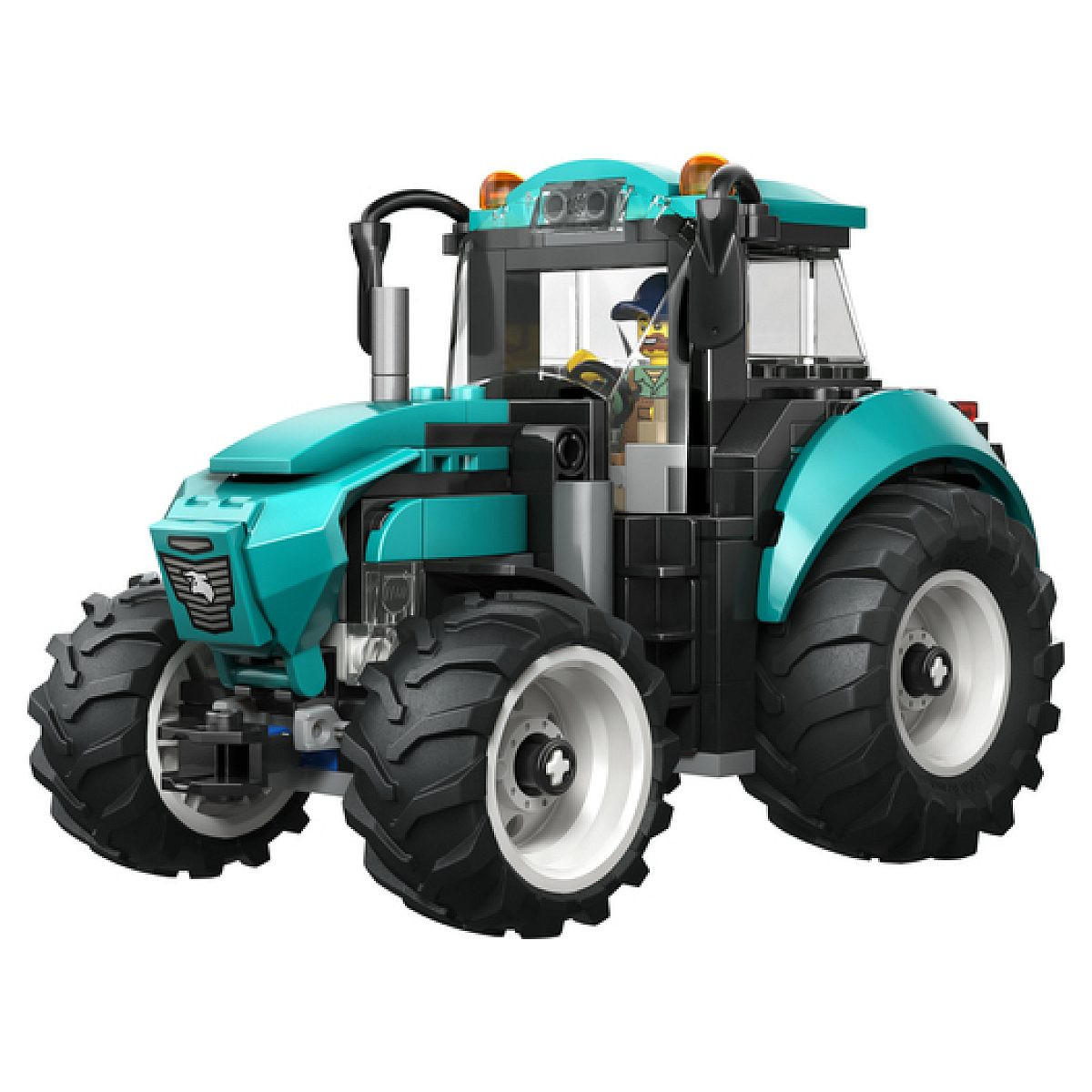 KLEMMBAUSTEINE City Traktor - Blau, Kunststoff (19.1/6.1/26.2cm) - Lego