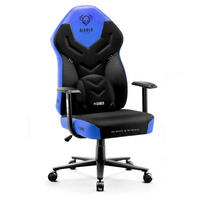 GAMINGSTUHL X-GAMER - Blau/Schwarz, Metall (68/118/56cm) - Diablo Chairs