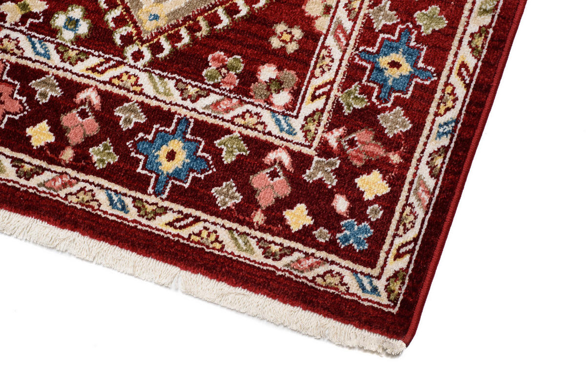 TEPPICH RIVIOLI Rot 80/150 cm - Rot, Textil (80/150cm) - Tapiso