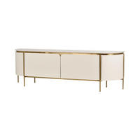 TV-LOWBOARD STILIG Beige 200x40x60 cm - Beige, Holzwerkstoff (200/60/40cm) - FURNLUX