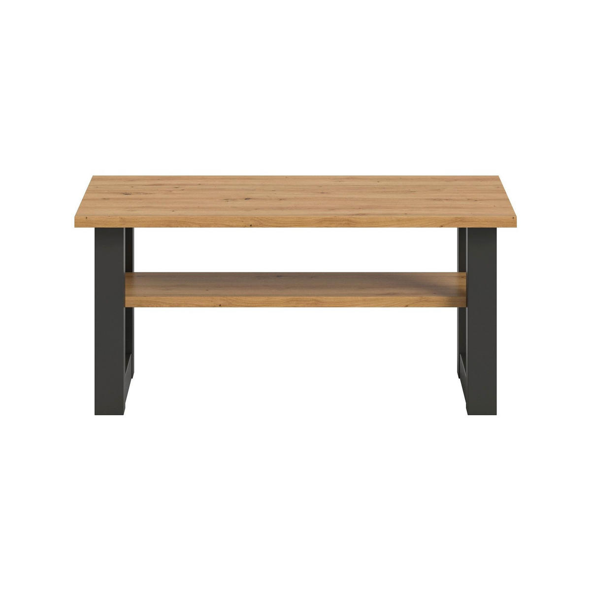 COUCHTISCH Seattle 50/90/42 cm - Grau, Holzwerkstoff (50/90/42cm) - Xonox
