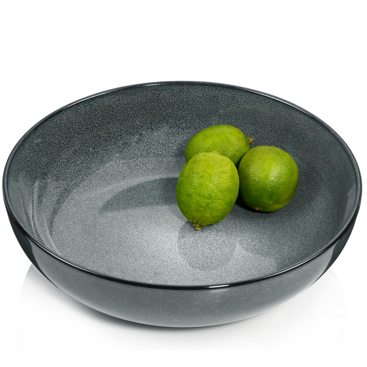 SERVIERSCHALEN DARWIN aus Steingut - Blau, Keramik (28.5cm) - Sänger