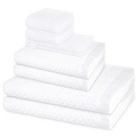 FROTTIERSET Harmony 8-teilig - Weiß, Textil (50/100cm) - Ross