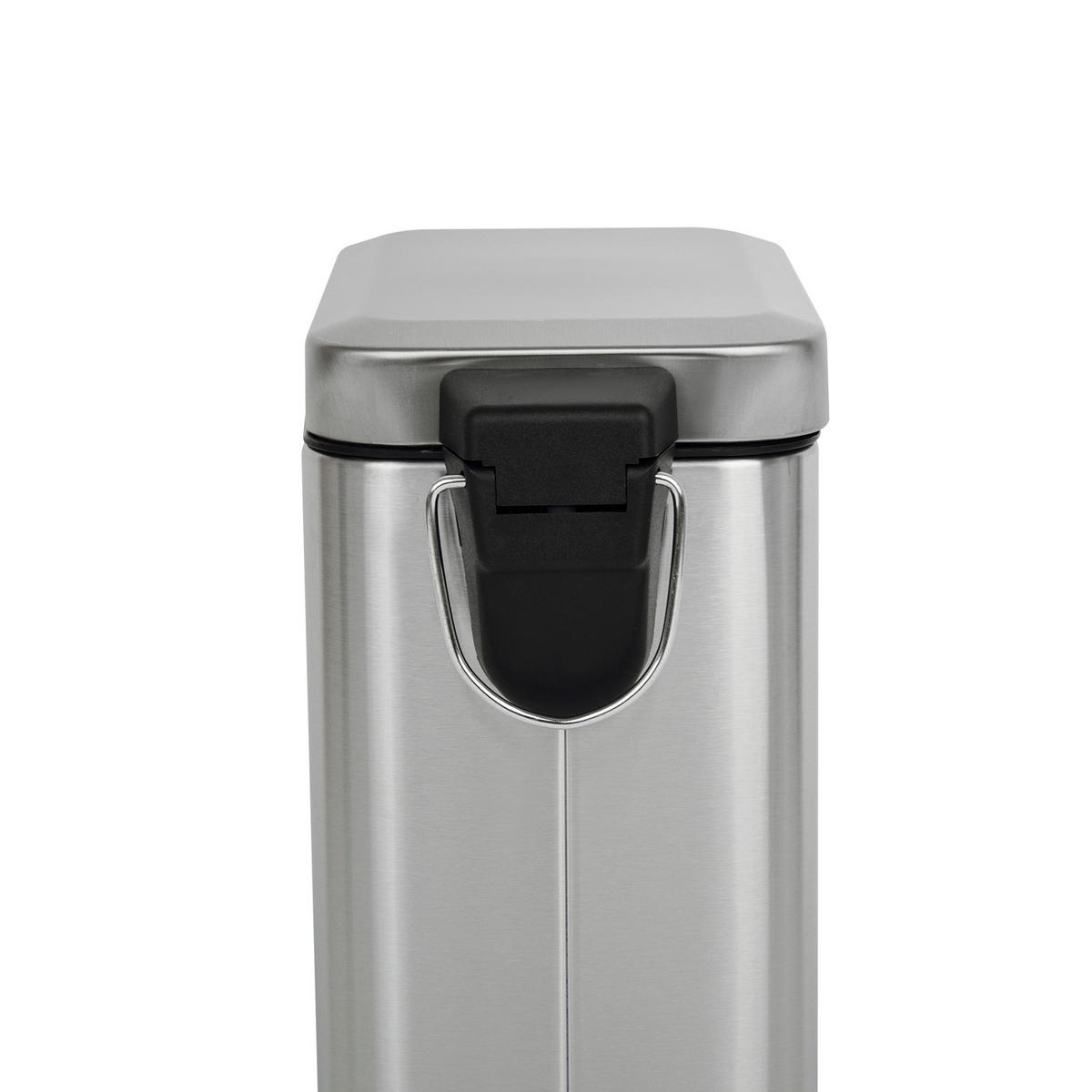 MÜLLEIMER STM5 5L Silber - Silberfarben, Metall (14/30/28cm) - SVITA