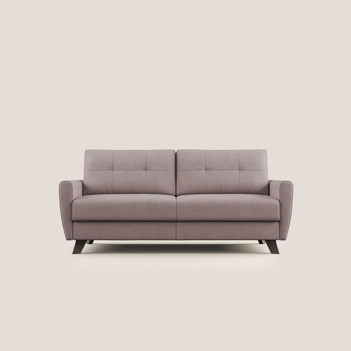 SCHLAFSOFA Callisto - Rosa, Textil (188/97/96cm) - Divani.store