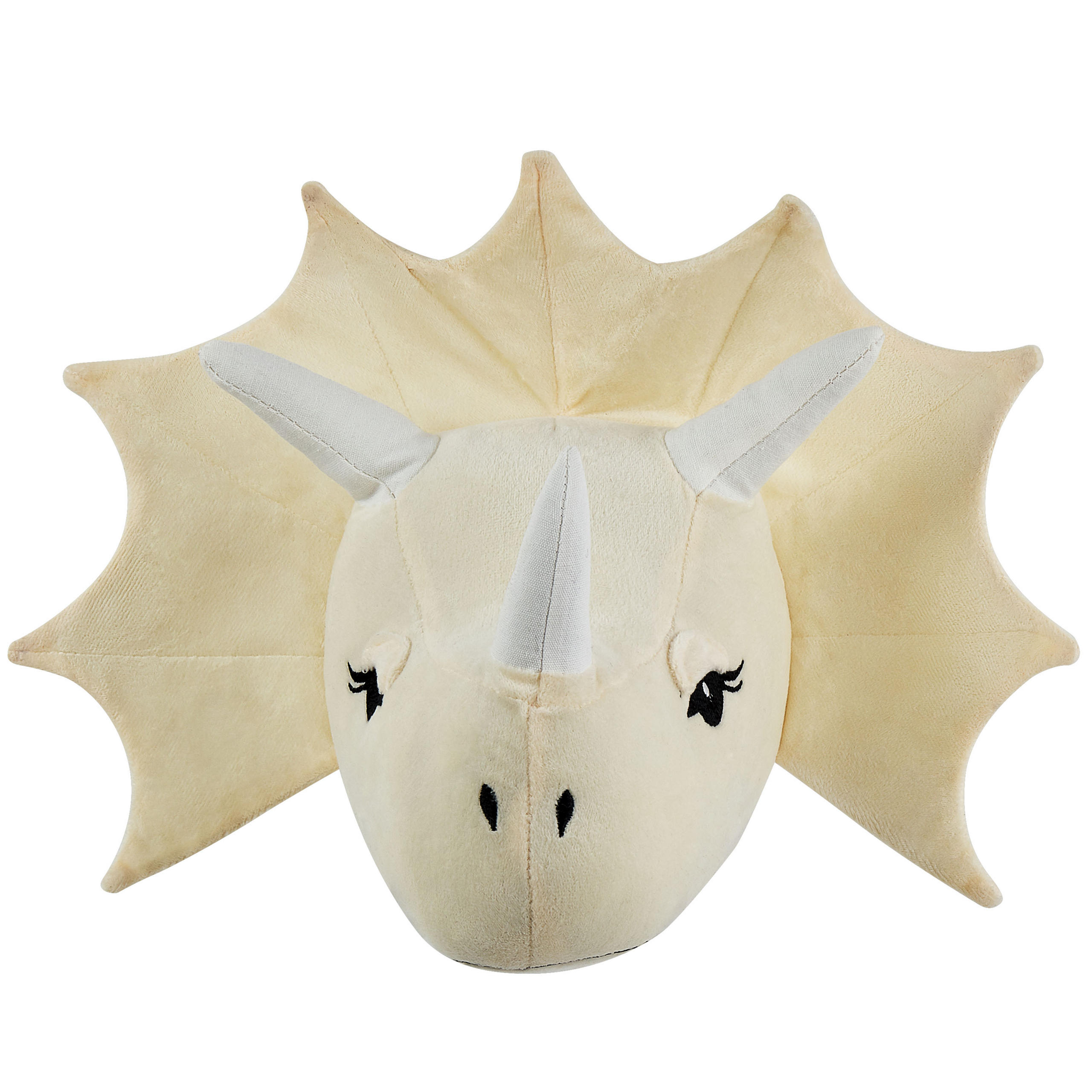 WANDDEKORATION Filz, Baumwolle beige Rexx - Beige, Textil (37/29/17cm) - Beliani