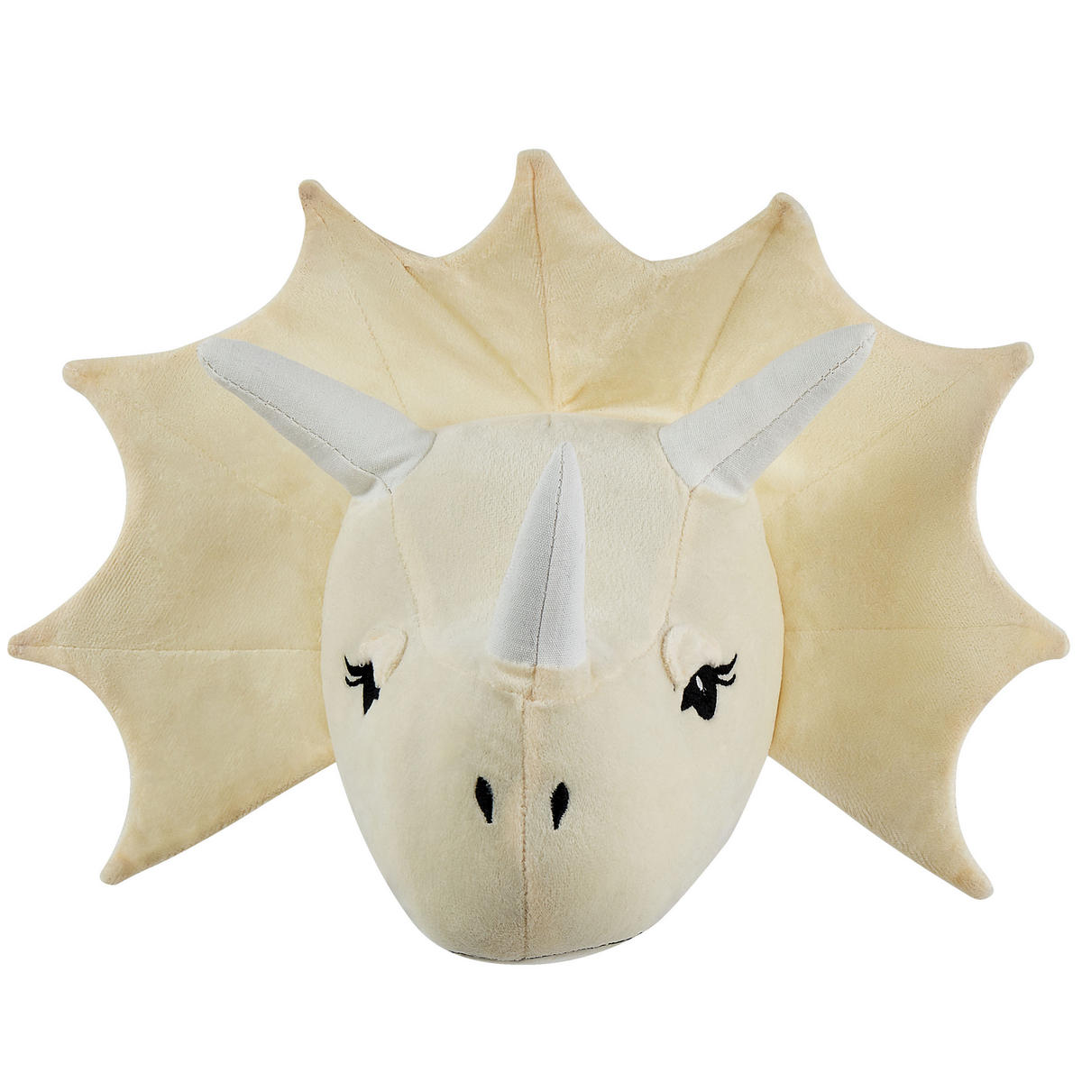 WANDDEKORATION Filz, Baumwolle beige Rexx - Beige, Textil (37/29/17cm) - Beliani