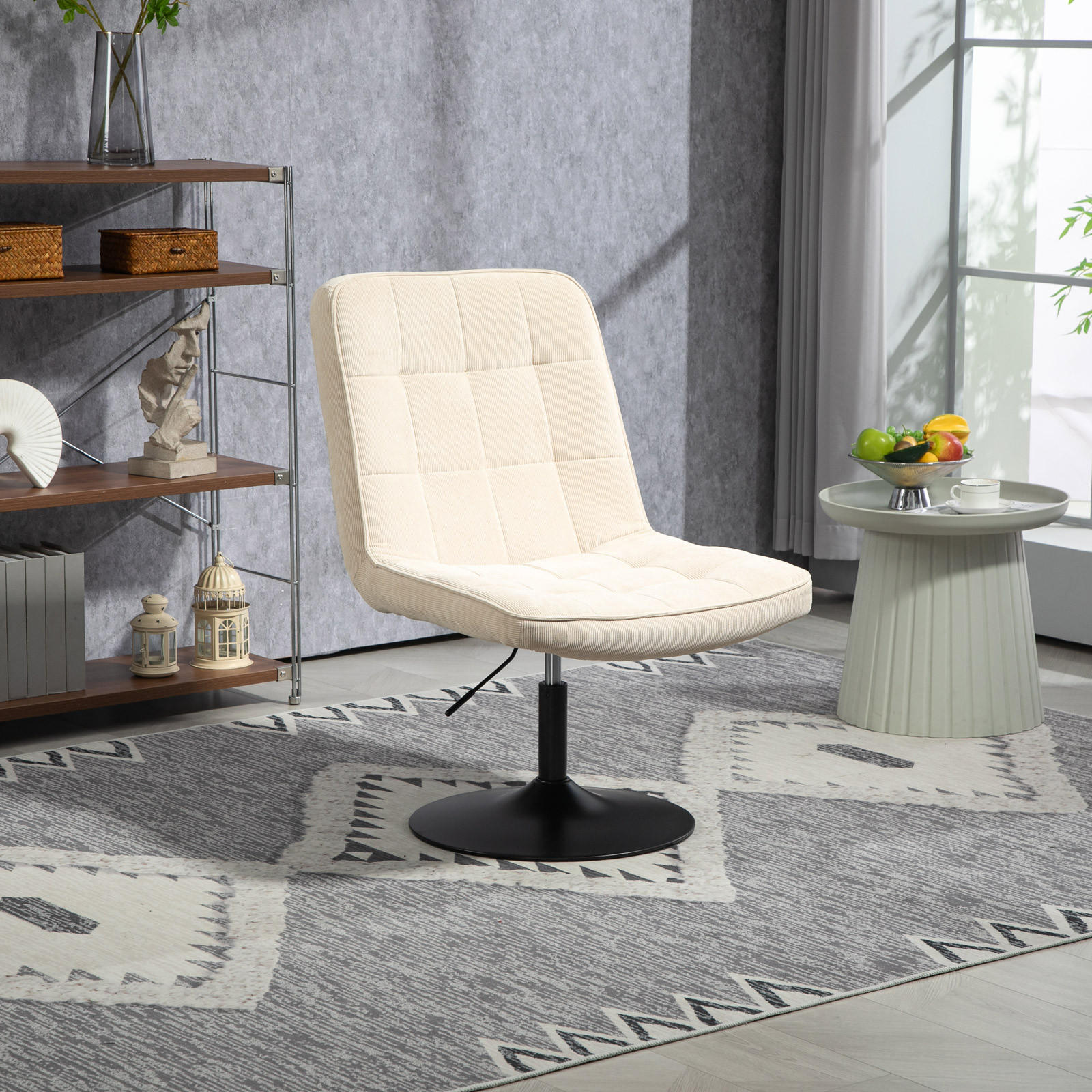 LOUNGESESSEL HENRY Beige - Beige, Textil (62.5/102/76cm) - SVITA