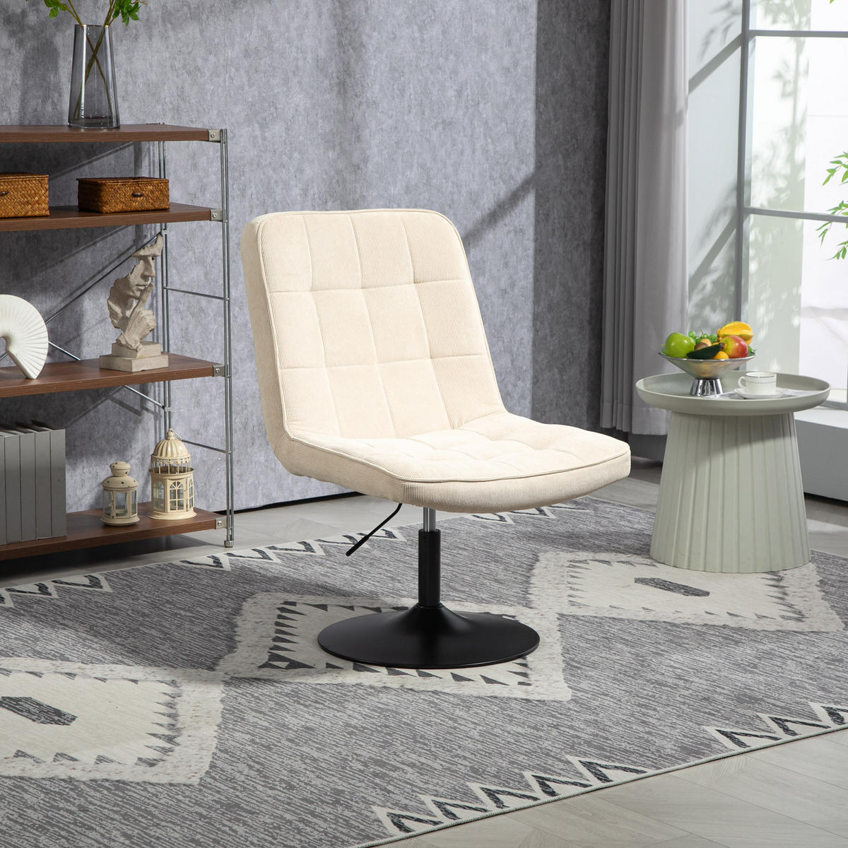 LOUNGESESSEL HENRY Beige - Beige, Textil (62.5/102/76cm) - SVITA