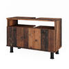 WASCHBECKENUNTERSCHRANK Fynn Oldstyle 80.2 x 54 cm mit Schublade - Braun, Holzwerkstoff (80.2/54/32cm) - Vicco