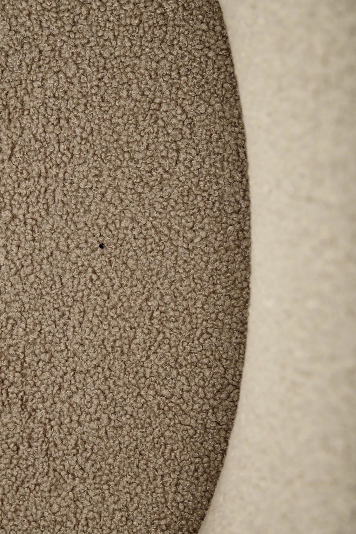 Gepolsterter Drehsessel 180° SNOOPY Cappuccino - Cappuccino, Textil (64/90/63cm) - Lookway