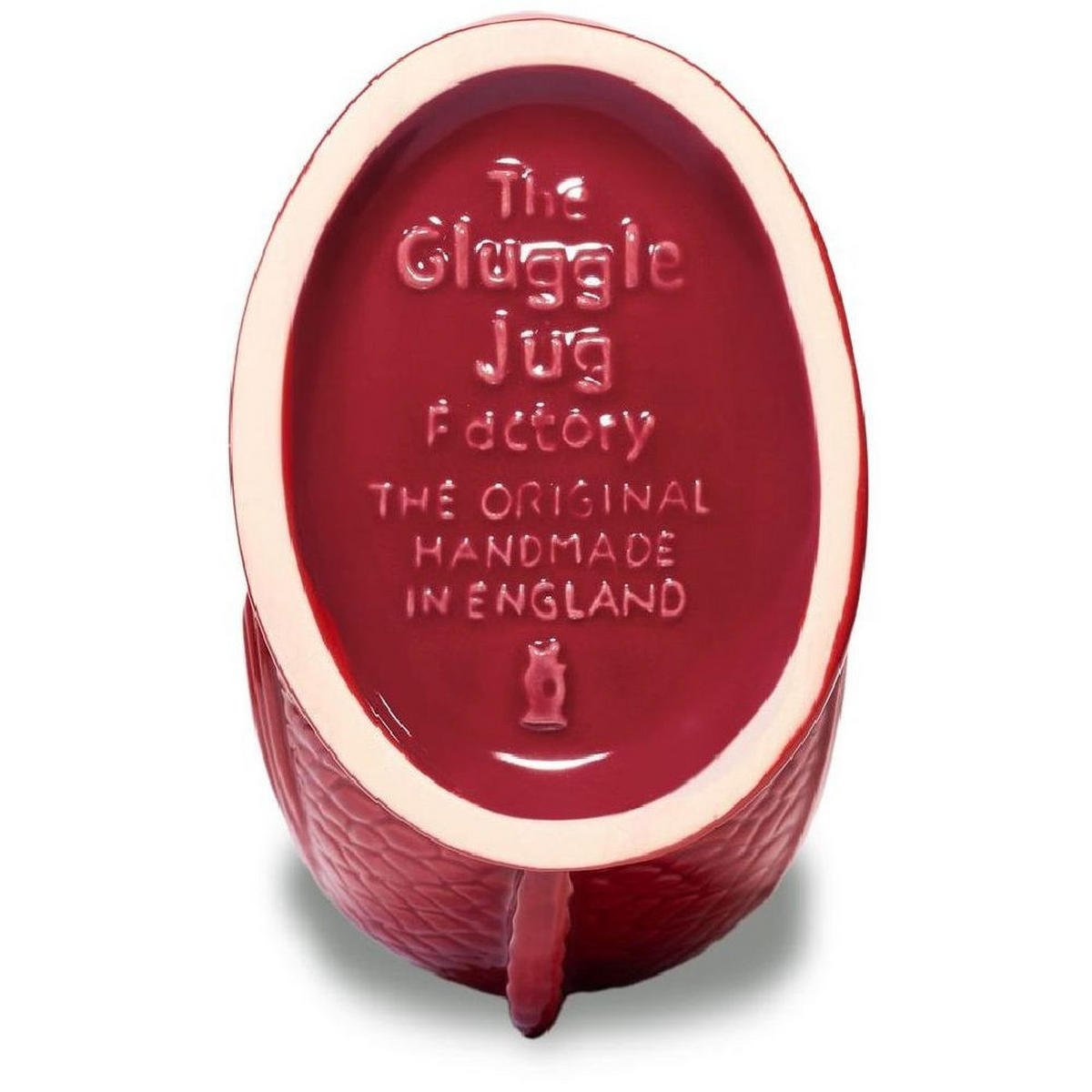 KARAFFE mit „Gluck-Gluck“-Geräusch 27,5/17/9,5 cm - Beere, Keramik (1.2L) - Gluckigluck